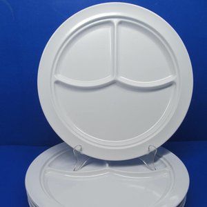 Proton Melamine Divided Plates 10  Bundle of 4